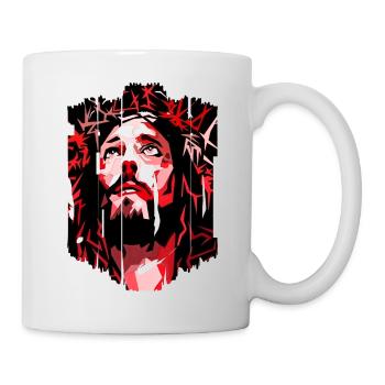 jesus bible christian religion christian cross christian - Mug - white - Right