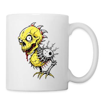 Chick Skull // Skull Easter Chick FS0028 - Mug - white - Right