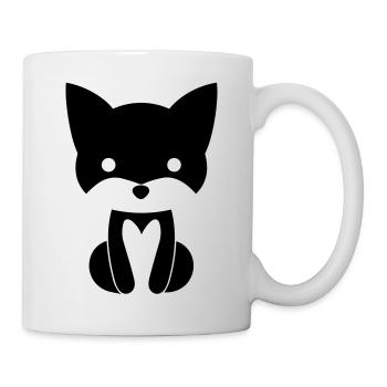 Renard - Mug blanc - blanc - Droite