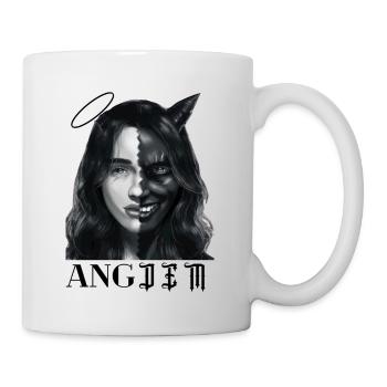 AngDem - Mug blanc - blanc - Droite