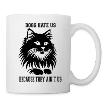Chat, Amoureux Des Chats, Humour, Drôle, Kitty - Mug blanc - blanc - Droite
