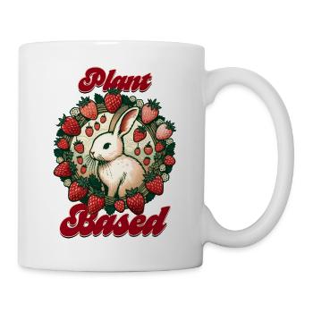 Vegan - Tasse - Weiß - Rechts