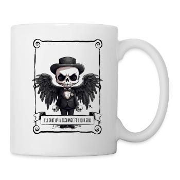Angel - Skull - Tasse - Weiß - Rechts