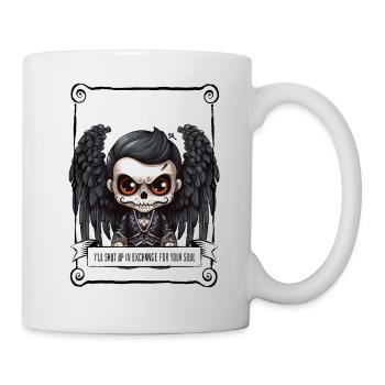 Angel - Skull - Tasse - Weiß - Rechts
