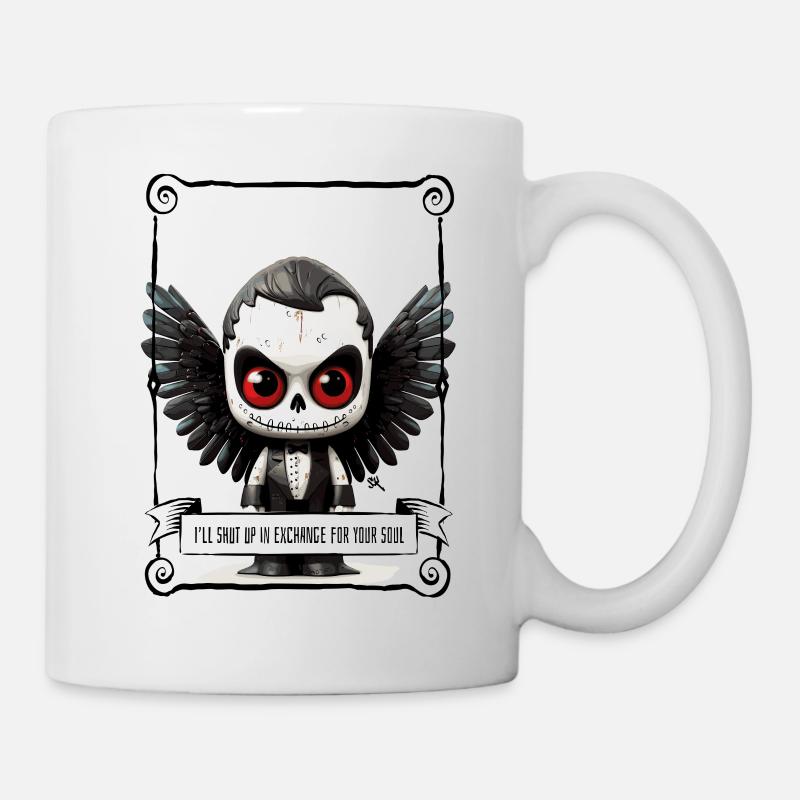 Angel - Skull - Tasse - Weiß