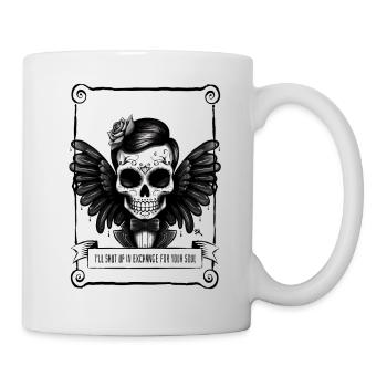 Angel - Skull - Tasse - Weiß - Rechts