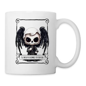 Angel - Skull - Tasse - Weiß - Rechts