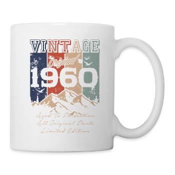 Millésime 1960 légendaire - Mug blanc - blanc - Droite