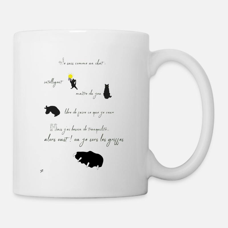 Ich bin eine Katze - Tasse - Weiß