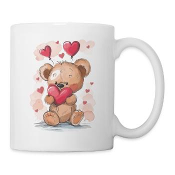 Niedlicher Bär - Tasse - Weiß - Rechts
