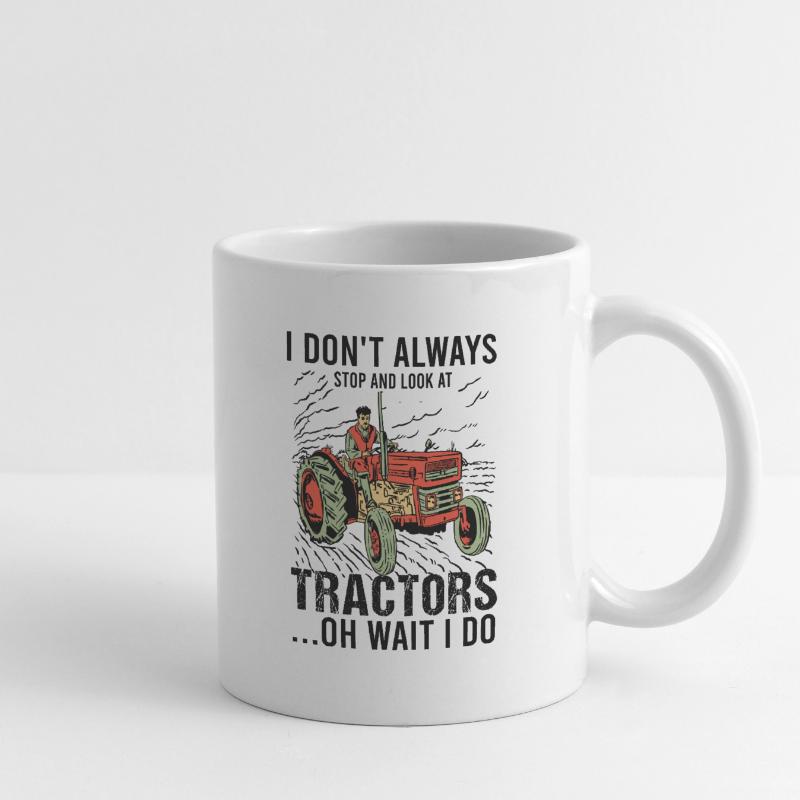 Tractor Pulling Tractor Driver Tractor Puller Tasse