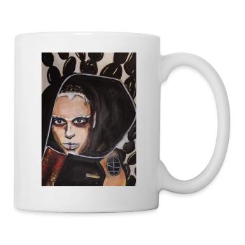 Dolmengöttin Langeneichstädt 8 - Tasse - Weiß - Rechts