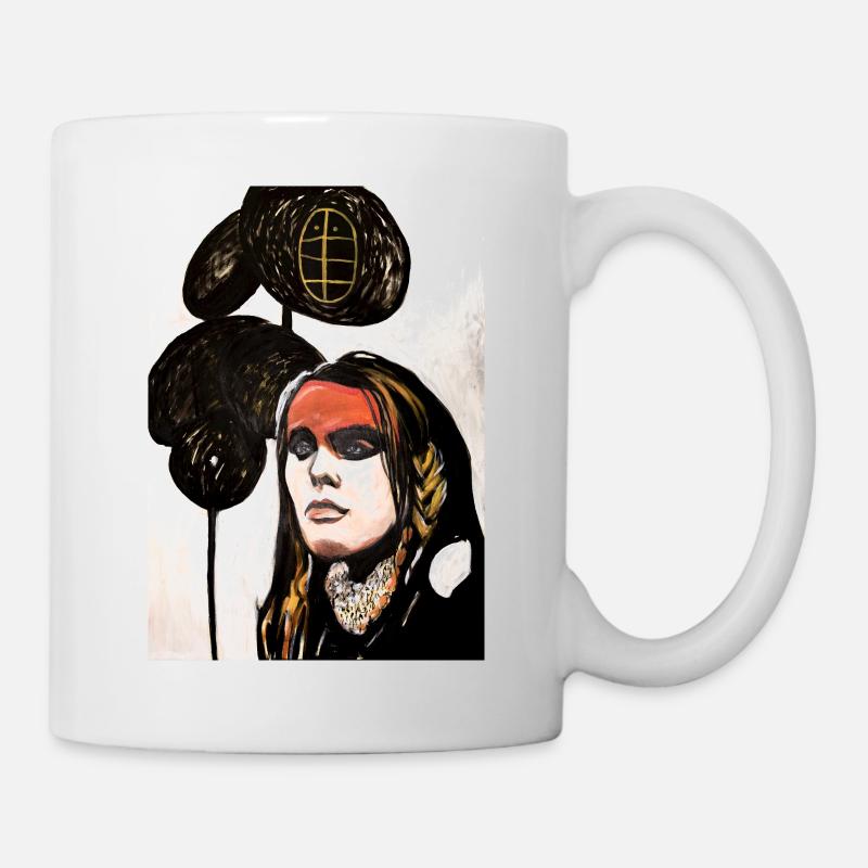 Dolmengöttin Langeneichstädt 12 - Tasse - Weiß