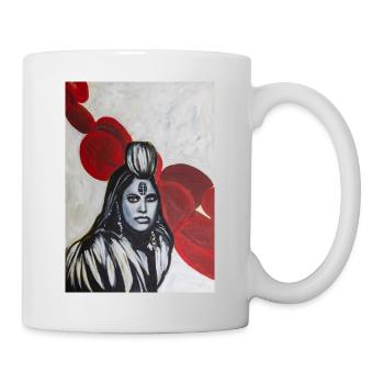 Dolmengöttin Langeneichstädt - Tasse - Weiß - Rechts