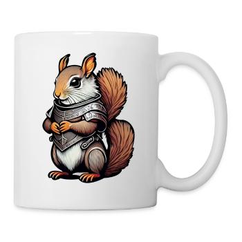 Warrior Squirrel Illustration - Mug - white - Right