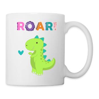 Roar - Sweet Dino! - Tasse - Weiß - Rechts