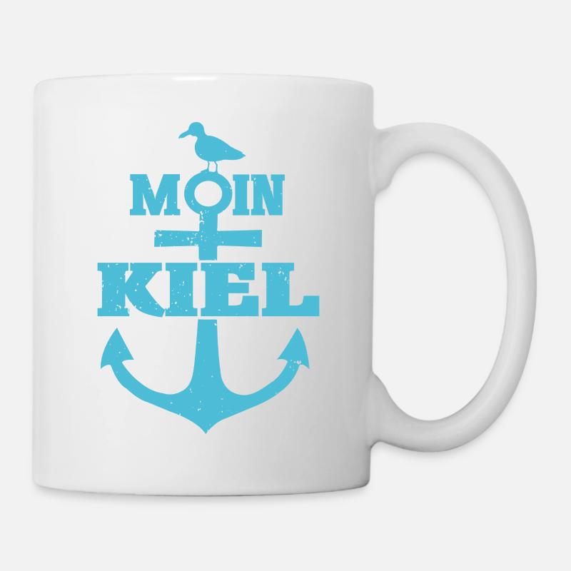 Moin Kiel - Tasse - Weiß