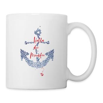 Anker Holla die Moinfee - Tasse - Weiß - Rechts