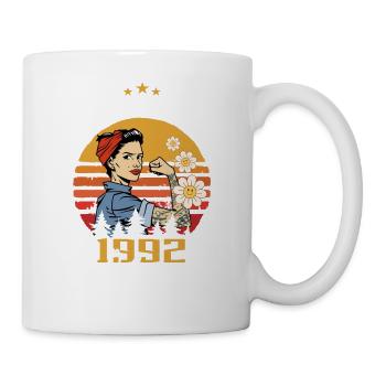 Légendaire depuis mai 1992 - mai 1992 Anniversaire 1992 - Mug blanc - blanc - Droite