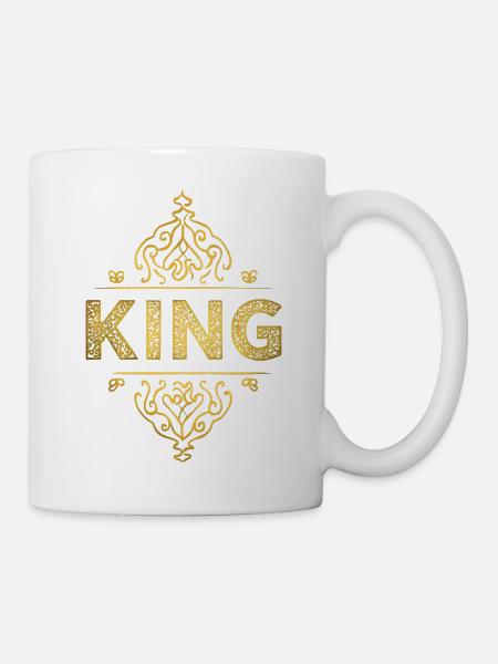 "Royal Crown: King Design for the Most Powerful - Mug - white