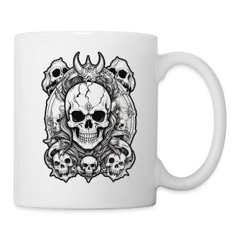 Death metal - Mug blanc - blanc - Droite