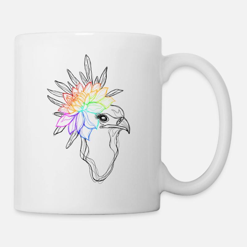 Pride Bird - Tasse - Weiß