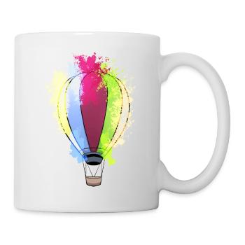 Hot Air Balloon Balloon Ride Sky I Gift - Mug - white - Right