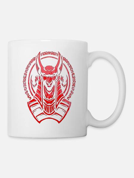 Ägypten-Hieroglyphe Nil-Flagge Pharao-Pyramide Kairo - Tasse - Weiß