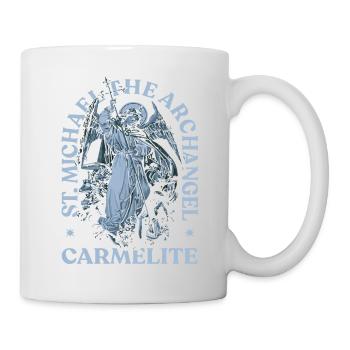 archange saint religion dieu ange foi michael - Mug blanc - blanc - Droite