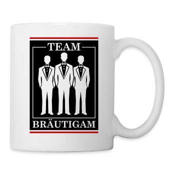 Groom Team Bachelor Wedding - Mug - white - Right