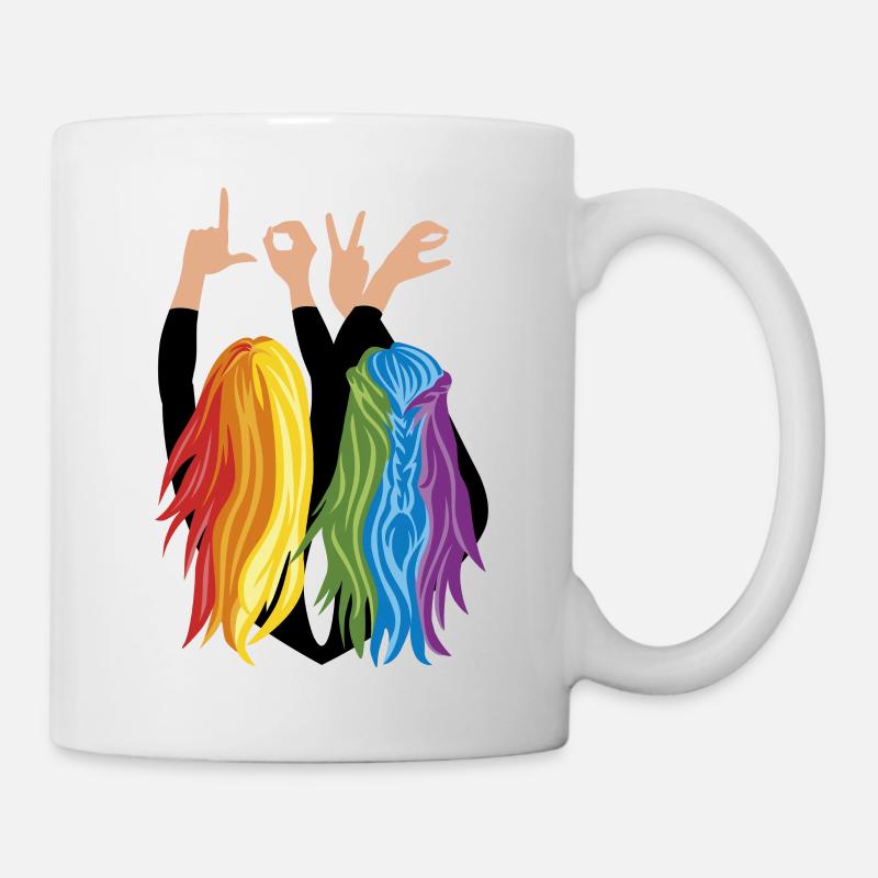 Love and Pride - Mug - white