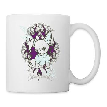 spitz - Tasse - Weiß - Rechts