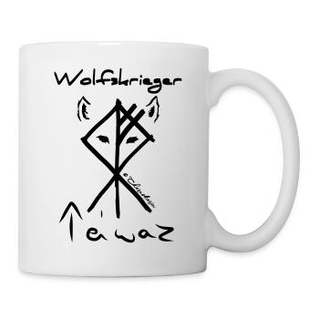 Wolf Teiwaz - Tasse - Weiß - Rechts
