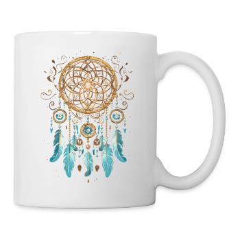 Capteur de rêves Spiritualité ésotérique Capteur de rêves - Mug blanc - blanc - Droite