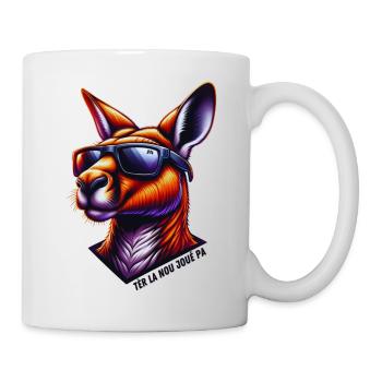 tèr la nou joué pa - Mug blanc - blanc - Droite