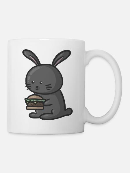 rabbit - Mug - white