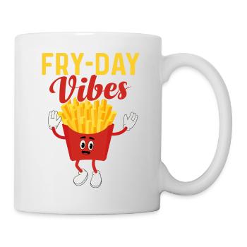 Fries & Fun: It's All About Fry Day Vibes - Mug - white - Right
