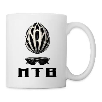 Vélo VTT - Mug blanc - blanc - Droite