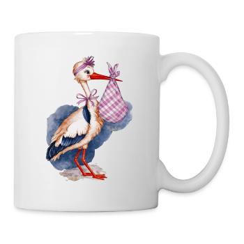Its a Girl - Tasse - Weiß - Rechts