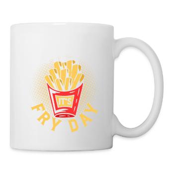 Fry Day Fun: Leave the Salt for the Fries - Mug - white - Right