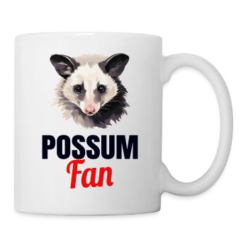 Opossum Possum Vintage Possumm Oppossum - Tasse - Weiß - Rechts