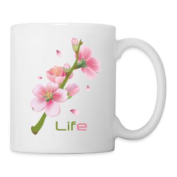 Kirschblüten Cherry Blossom Sakura - Life - Mug - white - Right