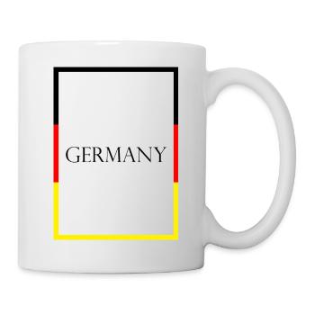 Germany Germany Statement Lettering with Flag - Mug - white - Right