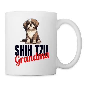 Shih Tzu Löwenhunde Chrysanthemenhund Shih Tzu - Tasse - Weiß - Rechts