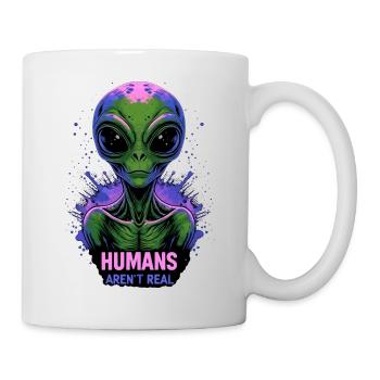 Außerirdischer 👽 - Tasse - Weiß - Rechts