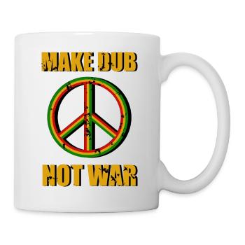 Make Dub Reggae - Tasse - Weiß - Rechts
