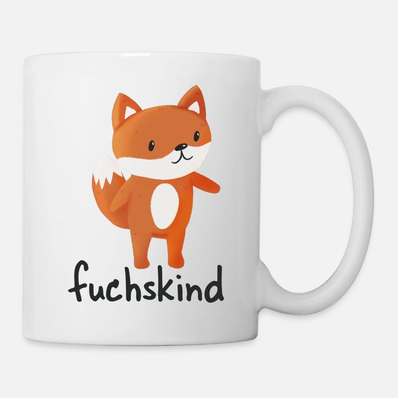 Fuchskind - Tasse - Weiß
