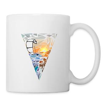Kitesurfer - Tasse - Weiß - Rechts