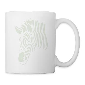 zebra 1 - Tasse - Weiß - Rechts