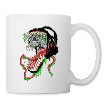 Der symbiont - Tasse - Weiß - Rechts